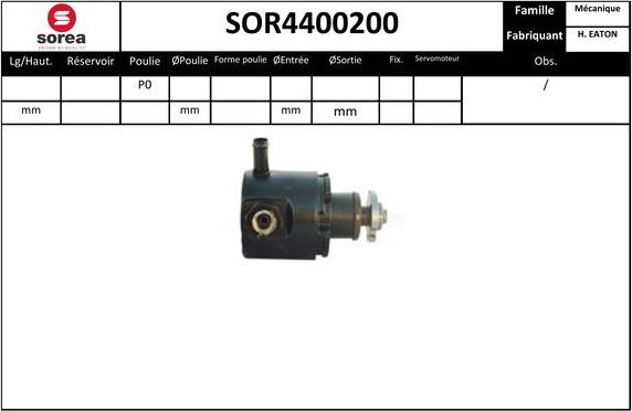 EAI SOR4400200 - Pompa idraulica, Sterzo autozon.pro