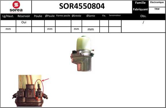 EAI SOR4550804 - Pompa idraulica, Sterzo autozon.pro