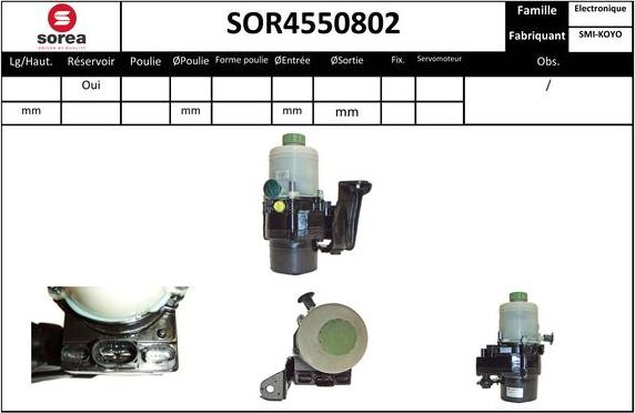 EAI SOR4550802 - Pompa idraulica, Sterzo autozon.pro