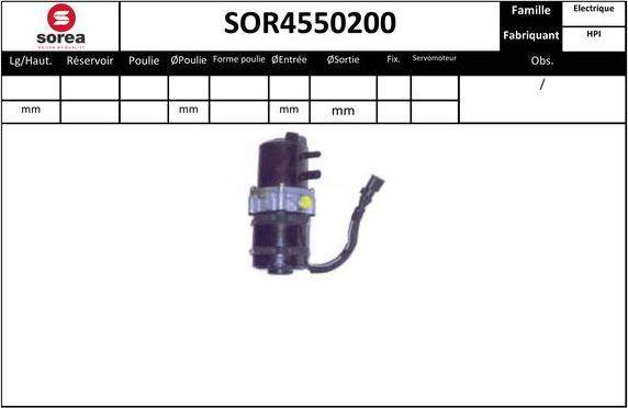 EAI SOR4550200 - Pompa idraulica, Sterzo autozon.pro