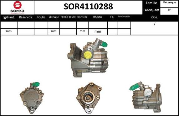 EAI SOR4110288 - Pompa idraulica, Sterzo autozon.pro