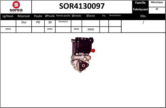 EAI SOR4130097 - Pompa idraulica, Sterzo autozon.pro