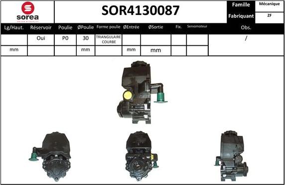 EAI SOR4130087 - Pompa idraulica, Sterzo autozon.pro