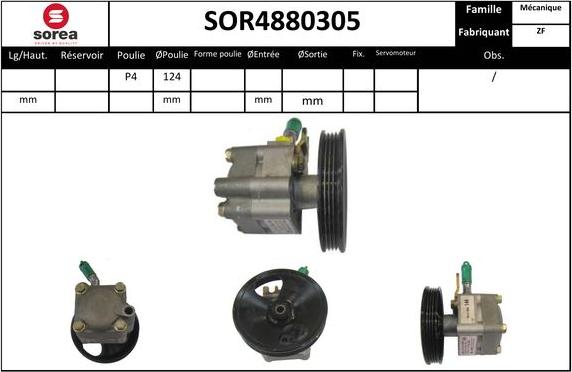 EAI SOR4880305 - Pompa idraulica, Sterzo autozon.pro