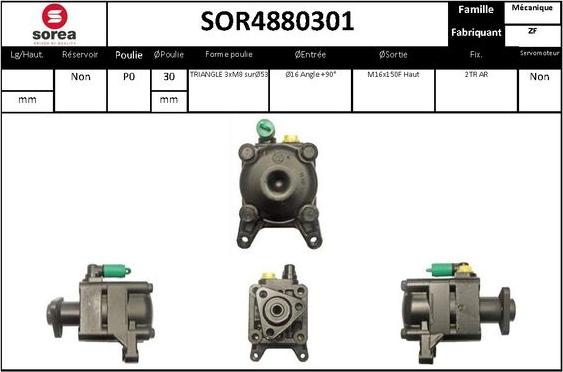 EAI SOR4880301 - Pompa idraulica, Sterzo autozon.pro