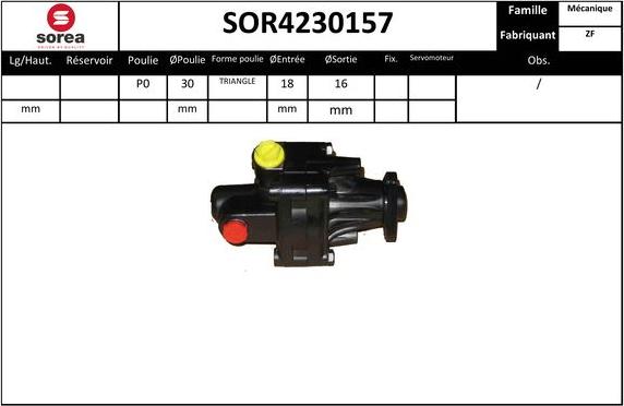 EAI SOR4230157 - Pompa idraulica, Sterzo autozon.pro