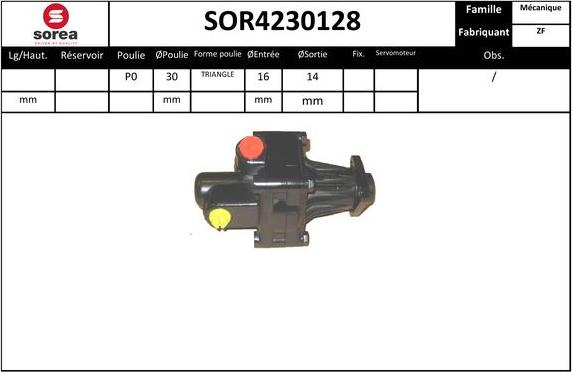 EAI SOR4230128 - Pompa idraulica, Sterzo autozon.pro