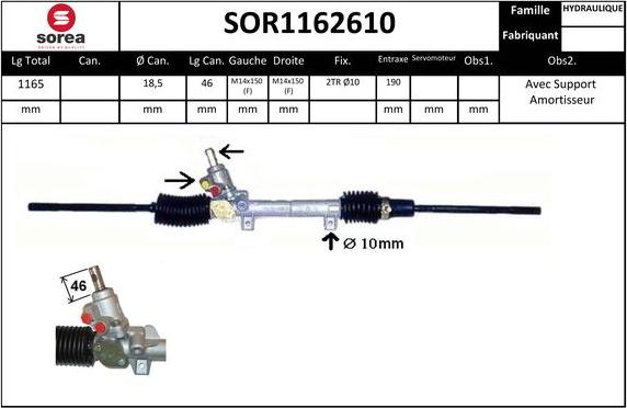 EAI SOR1162610 - Scatola guida autozon.pro