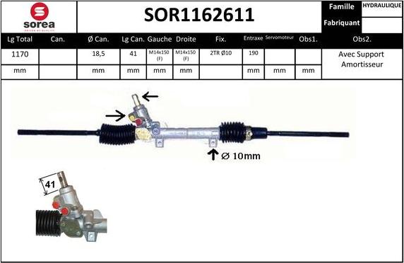 EAI SOR1162611 - Scatola guida autozon.pro