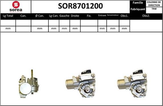 EAI SOR8701200 - Piantone sterzo autozon.pro