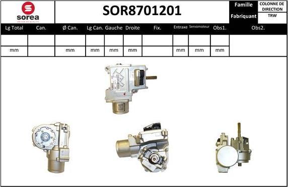 EAI SOR8701201 - Piantone sterzo autozon.pro