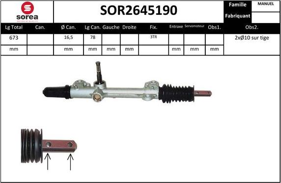 EAI SOR2645190 - Scatola guida autozon.pro