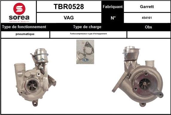 EAI TBR0528 - Turbocompressore, Sovralimentazione autozon.pro