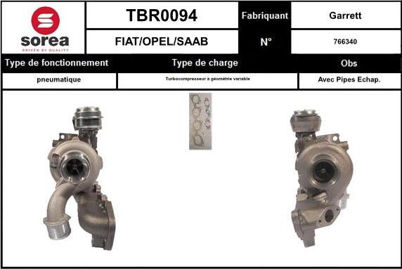 EAI TBR0094 - Turbocompressore, Sovralimentazione autozon.pro