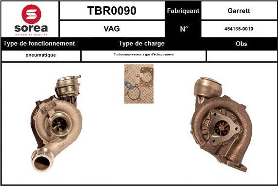 EAI TBR0090 - Turbocompressore, Sovralimentazione autozon.pro