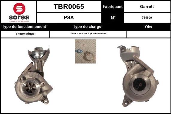 EAI TBR0065 - Turbocompressore, Sovralimentazione autozon.pro