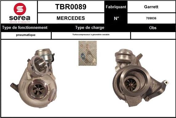 EAI TBR0089 - Turbocompressore, Sovralimentazione autozon.pro