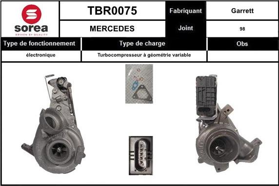 EAI TBR0075 - Turbocompressore, Sovralimentazione autozon.pro