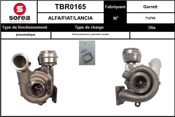 EAI TBR0165 - Turbocompressore, Sovralimentazione autozon.pro