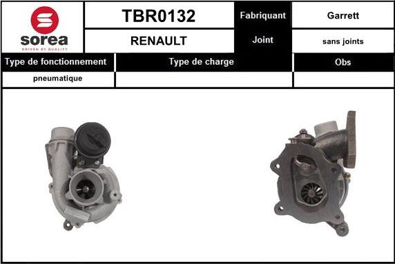 EAI TBR0132 - Turbocompressore, Sovralimentazione autozon.pro