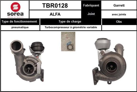 EAI TBR0128 - Turbocompressore, Sovralimentazione autozon.pro