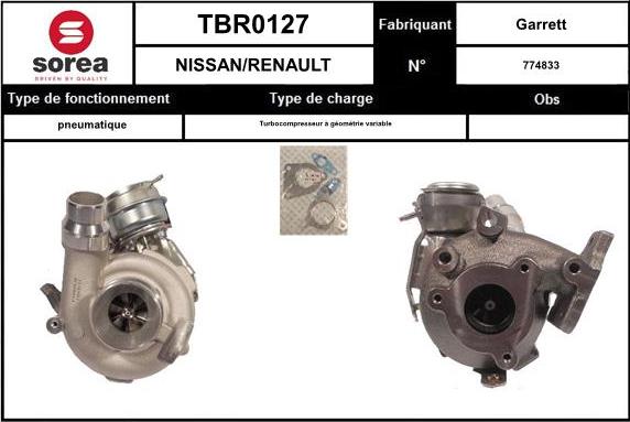 EAI TBR0127 - Turbocompressore, Sovralimentazione autozon.pro