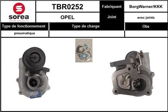 EAI TBR0252 - Turbocompressore, Sovralimentazione autozon.pro