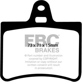 EBC Brakes DP1373 - Kit pastiglie freno, Freno a disco autozon.pro