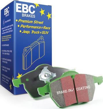 EBC Brakes DP21187 - Kit pastiglie freno, Freno a disco autozon.pro