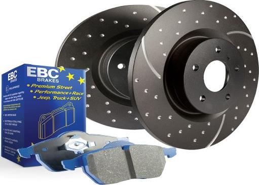 EBC Brakes PD14KF1008 - Kit freno per elevate prestazioni autozon.pro