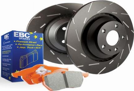 EBC Brakes PD10KF1274 - Kit freno per elevate prestazioni autozon.pro