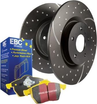 EBC Brakes PD13KF405 - Kit freno per elevate prestazioni autozon.pro