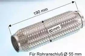 Eberspächer 99.006.79 - Flessibile, Impianto gas scarico autozon.pro