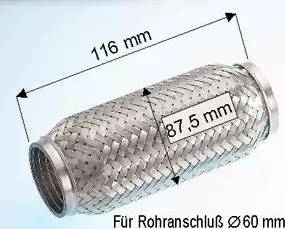 Eberspächer 99.008.79 - Flessibile, Impianto gas scarico autozon.pro