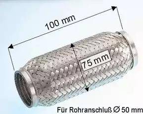 Eberspächer 99.002.79 - Flessibile, Impianto gas scarico autozon.pro