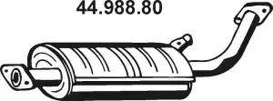 Eberspächer 44.988.80 - Silenziatore centrale autozon.pro