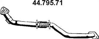 Eberspächer 44.795.71 - Tubo gas scarico autozon.pro