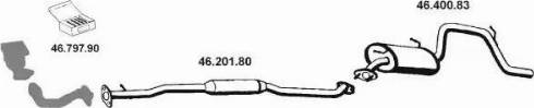 Eberspächer 462022 - Impianto gas scarico autozon.pro