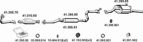 Eberspächer 412024 - Impianto gas scarico autozon.pro