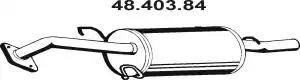 Eberspächer 48.403.84 - Silenziatore posteriore autozon.pro