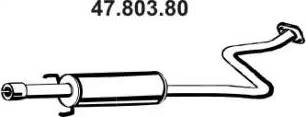 Eberspächer 47.803.80 - Silenziatore centrale autozon.pro