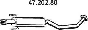 Eberspächer 47.202.80 - Silenziatore centrale autozon.pro