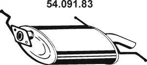 Eberspächer 54.091.83 - Silenziatore posteriore autozon.pro