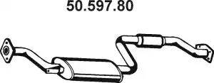 Eberspächer 50.597.80 - Silenziatore centrale autozon.pro