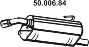 Eberspächer 50.006.84 - Silenziatore posteriore autozon.pro