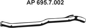 Eberspächer 695.7.002 - Tubo gas scarico autozon.pro