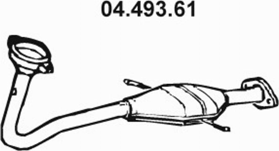 Eberspächer 04.493.61 - Catalizzatore autozon.pro