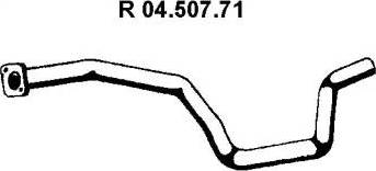 Eberspächer 04.507.71 - Tubo gas scarico autozon.pro
