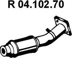 Eberspächer 04.102.70 - Tubo gas scarico autozon.pro