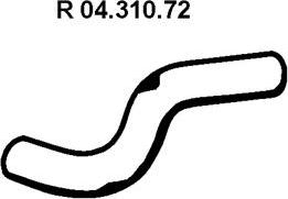 Eberspächer 04.310.72 - Tubo gas scarico autozon.pro